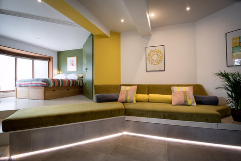 Bespoke Banquette Seating as shown on Your House Made Perfect