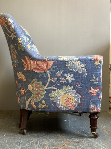 19th C. Chair re-upholstered by Kiki Voltaire