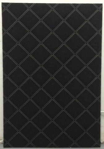 Notice Board | Large | Black Linen Fabric