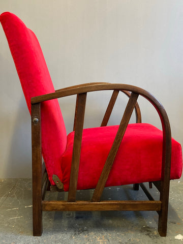 1920s Wooden Armchair