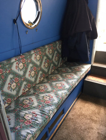 Bunk Cushions - Before restoration